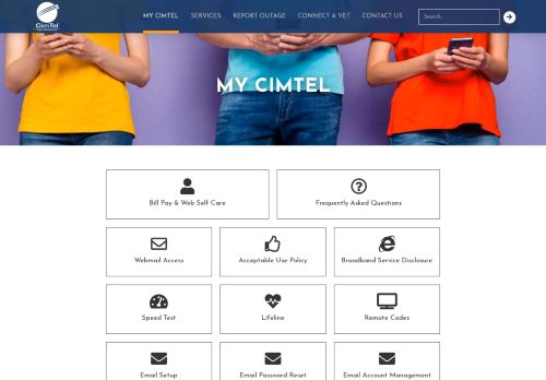 
                            11. My CimTel | Welcome to CimTel! Providers of Internet, Phone and ...