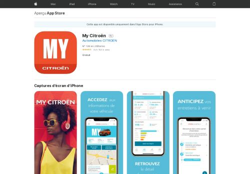 
                            13. My Citroën dans l'App Store - iTunes - Apple