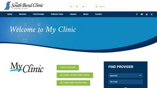 
                            8. My Clinic - South Bend Clinic - Multi Specialty Healthcare (574) 234 ...