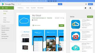
                            8. My Cloud - Apps on Google Play