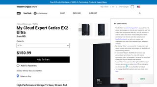 
                            6. My Cloud EX2 Ultra, Network Attached Storage, NAS, ...