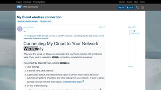 
                            7. My Cloud wireless connection - My Cloud EX2 - WD Community