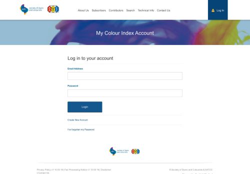 
                            11. My Colour Index Account | Colour Index