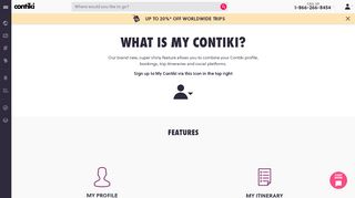 
                            3. My Contiki | Your Profile | Contiki