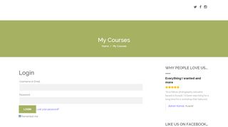 
                            12. My Courses – Trade Secrets Live