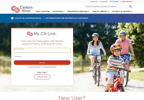 
                            2. My CS-Link | Cedars-Sinai