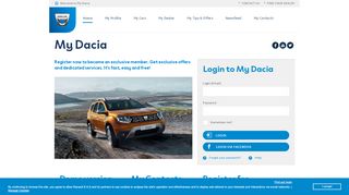 
                            6. My Dacia - Dacia UK