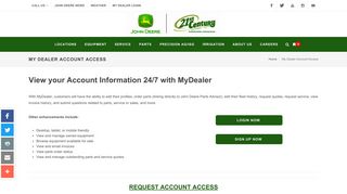 
                            11. My Dealer Account Access - 21st Century Equipment