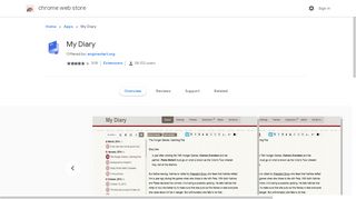 
                            4. My Diary - Google Chrome