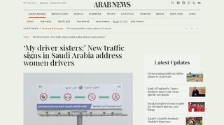 
                            12. 'My driver sisters:' New traffic signs in Saudi Arabia address ...