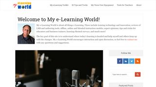 
                            10. My e-Learning World: Training Technology Without Borders