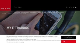 
                            1. My E–Training: Software Fahrradtraining – Elite