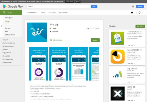 
                            5. My eir - App su Google Play