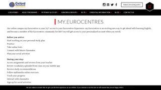 
                            7. My Eurocentres - Eurocentres Canada & San Diego