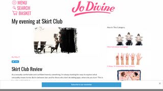 
                            6. My evening at Skirt Club | Jo Divine