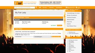 
                            8. My Fair Lady Tickets - Funke Ticket Hamburg