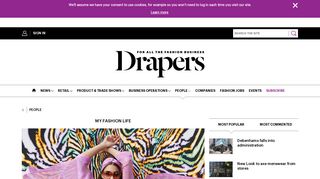 
                            12. My Fashion Life | Drapers