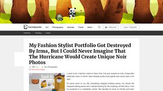 
                            8. My Fashion Stylist Portfolio Got Destroyed By Irma, But I Could Never ...