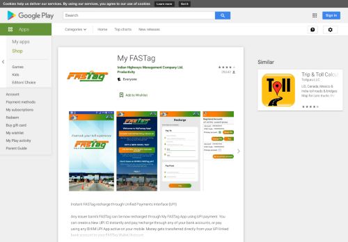 
                            7. My FASTag - Apps on Google Play