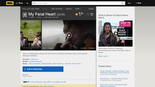 
                            13. My Feral Heart (2016) - IMDb