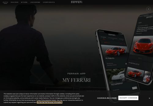 
                            3. My Ferrari: Register Now - Ferrari.com