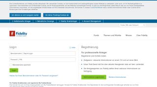 
                            8. my-fidelity/login - Fidelity International