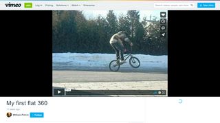 
                            8. My first flat 360 on Vimeo