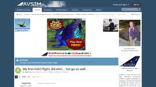 
                            7. My first IVAO flight, did ehm... not go so well... - PMDG 737NGX ...
