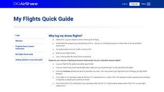 
                            6. My Flights Quick Guide | airshare NZ hub for drones and ...