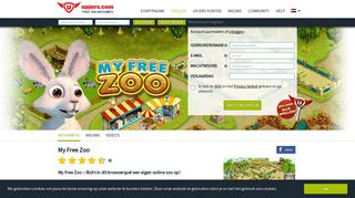 
                            9. My Free Zoo – De online zoo browsergame op Upjers.com