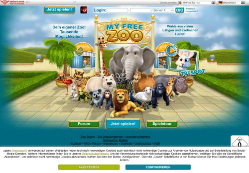 
                            5. My Free Zoo - Zoo Spiele - Jetzt kostenlos spielen