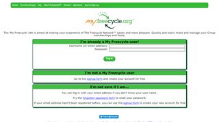 
                            1. My Freecycle Network