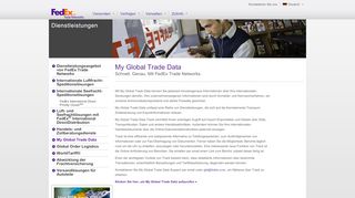 
                            2. My Global Trade Data — Können Sie jederzeit minutengenaue ...