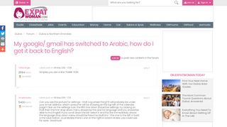
                            7. My google/ gmail has switched to Arabic, how do I get it ...