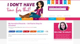 
                            6. My Hannaford Rewards - Get Paid to Shop for Groceries! - I Don't ...