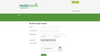 
                            3. My HCP's login request | UniMed