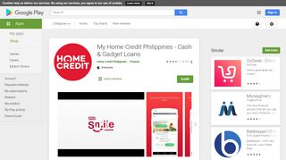 
                            7. My Home Credit Philippines - Apps on Google Play