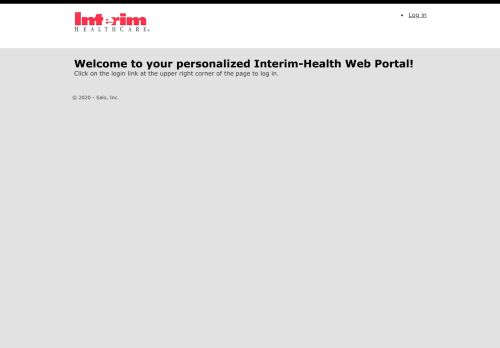 
                            2. My Interim Web Portal - My InnerOffice Portal - Interim Health