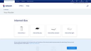 
                            6. My internet router - Support | Swisscom