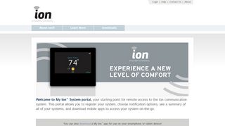 
                            13. My Ion™ // Home