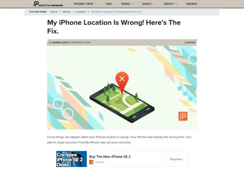 
                            5. My iPhone Location Is Wrong! Here's The Fix. - Payette Forward