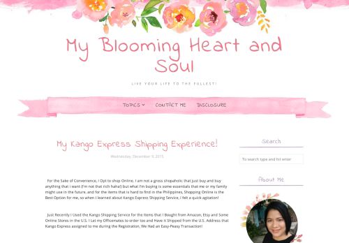 
                            8. My Kango Express Shipping Experience! - My Blooming Heart and Soul