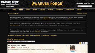 
                            9. My KSV paint scheme - Page 2 - Dwarven Forge