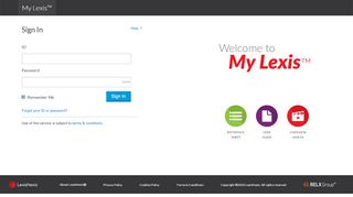 
                            10. My Lexis™ - Sign In | LexisNexis