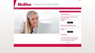 
                            1. My Login - mcafee