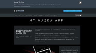 
                            3. My Mazda App for Android and iOS - Mazda.ie