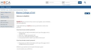 
                            12. My MECA Student Information Portal | Maine College of Art