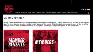 
                            12. My Membership | New York Red Bulls