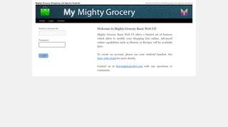 
                            1. My Mighty Grocery