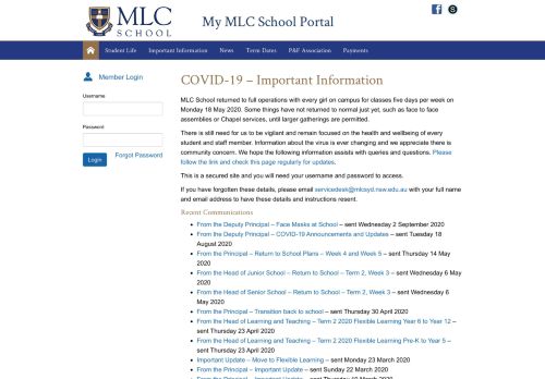 
                            5. My MLC School Portal